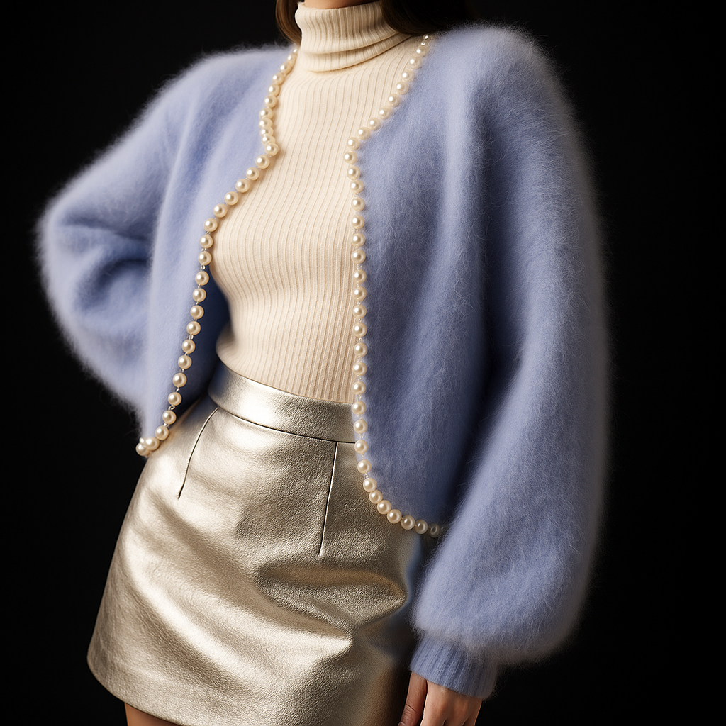 Aurora | Women's Winter Cardigan – Classic Elegant Knit
