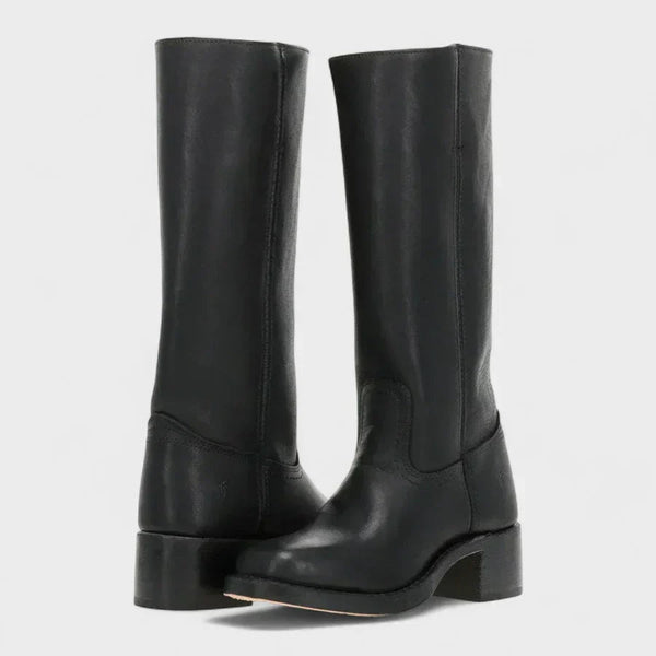 Beatrix | Retro Leather Boots