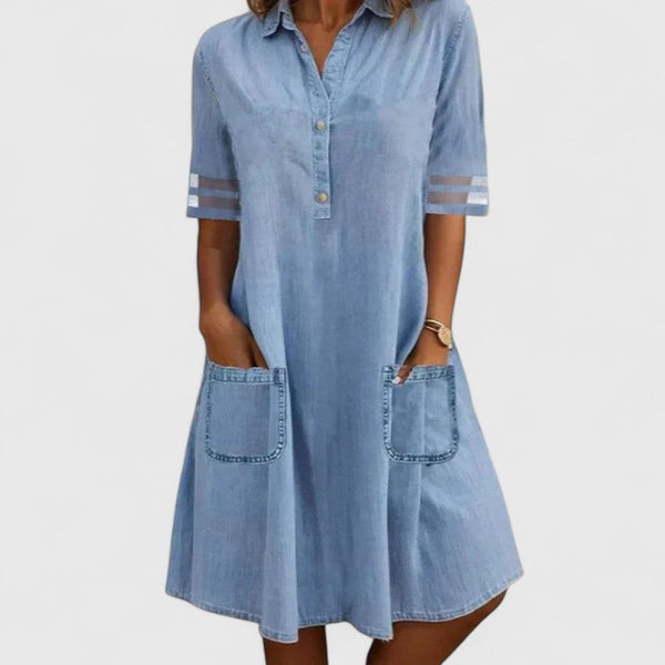 Kiana | Women's Classic Denim Dress