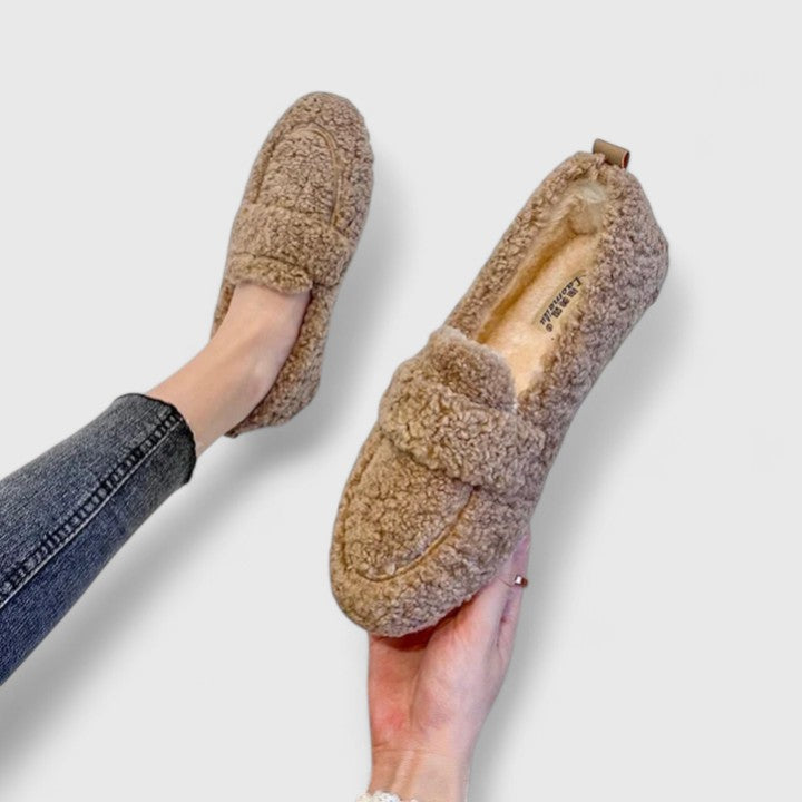 Theora | Cozy Wool-Blend Loafers