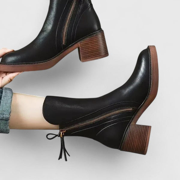 Faustina | Chic Black Boots