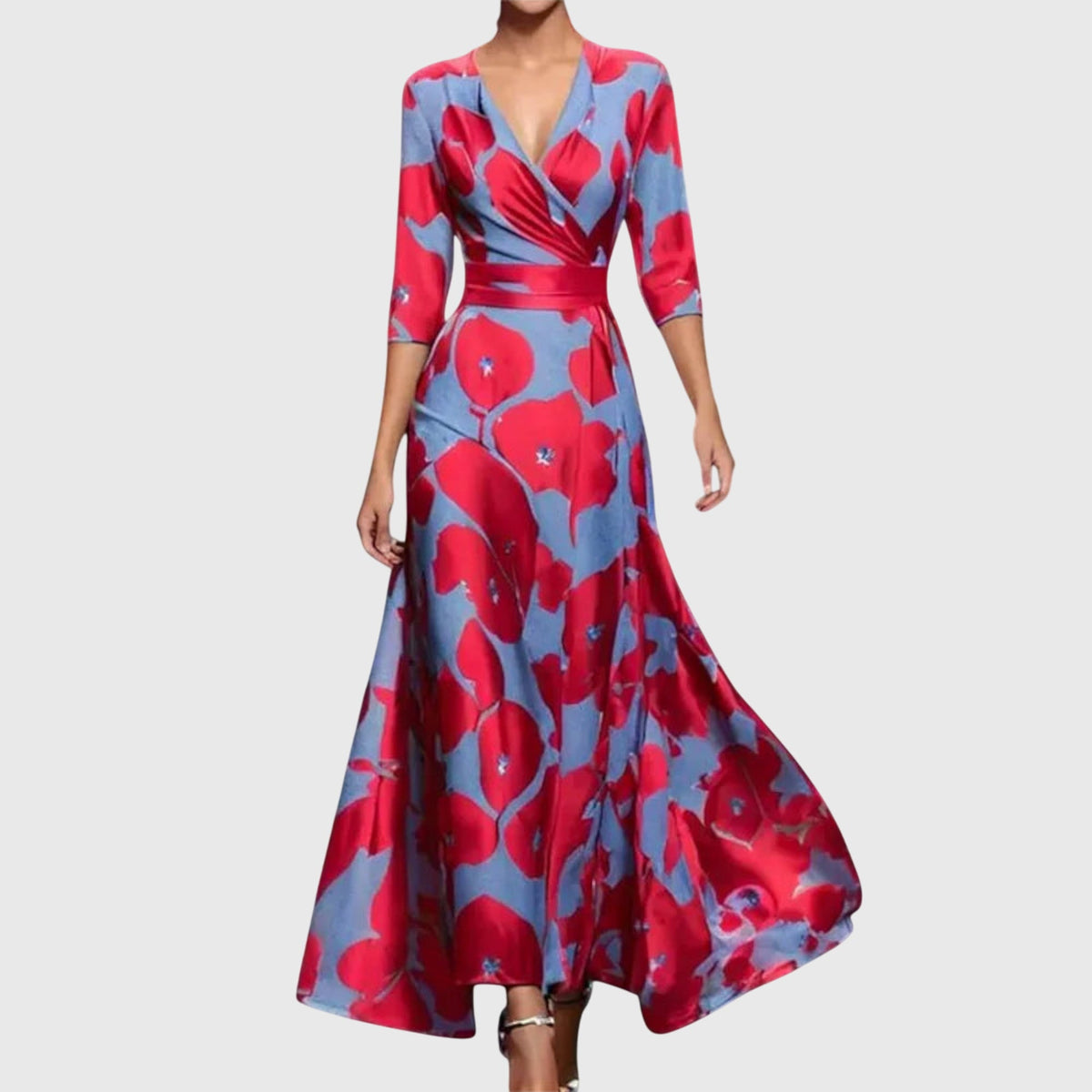 Mondi | Women's Elegant Fabric Maxi Dress | Graceful Timeless Evening Gown