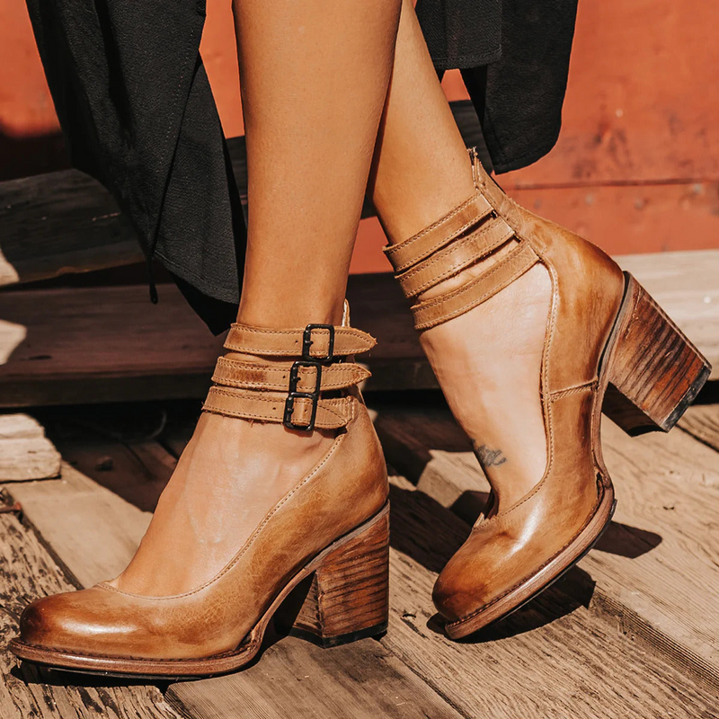 Imogen | Elegant Leather Orthopedic Sandals