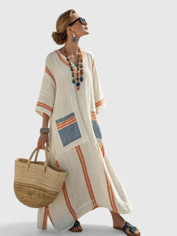 Zain | Women's Elegant Maxi Dress | Flattering Plus Size Summer Gown