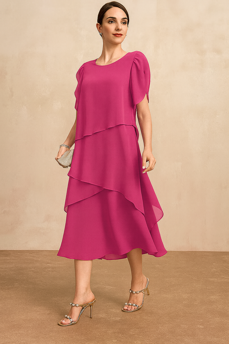 Simone | Lightweight Chiffon Maxi Dress