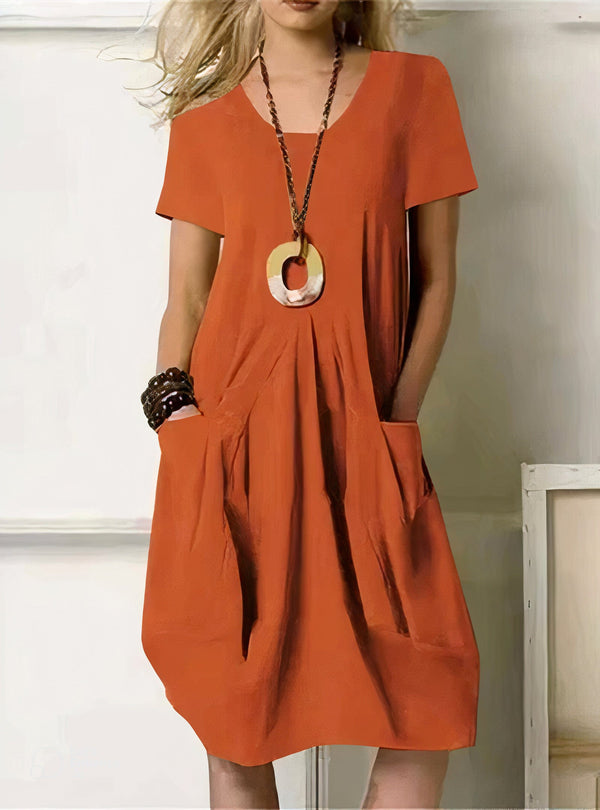 Carissa | Lightweight Cotton Maxi Dress