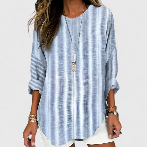 Jessamine | Lightweight Stripe Blouse