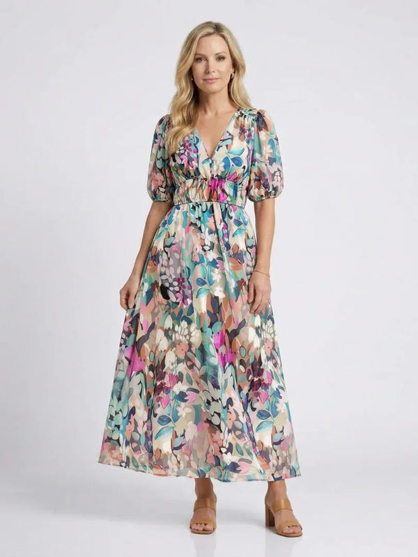 Kerensa | Relaxed Fit Viscose Midi Dress