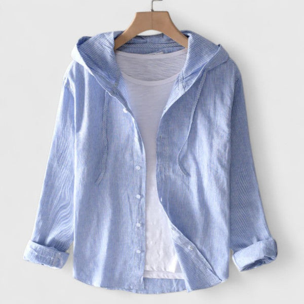 Marisol | Relaxed Chic Hooded Blouse