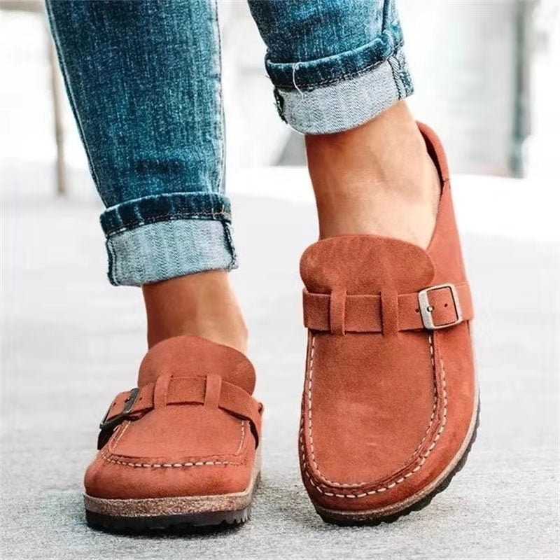 Faline | Ergonomic Suede Slip-Ons Shoes
