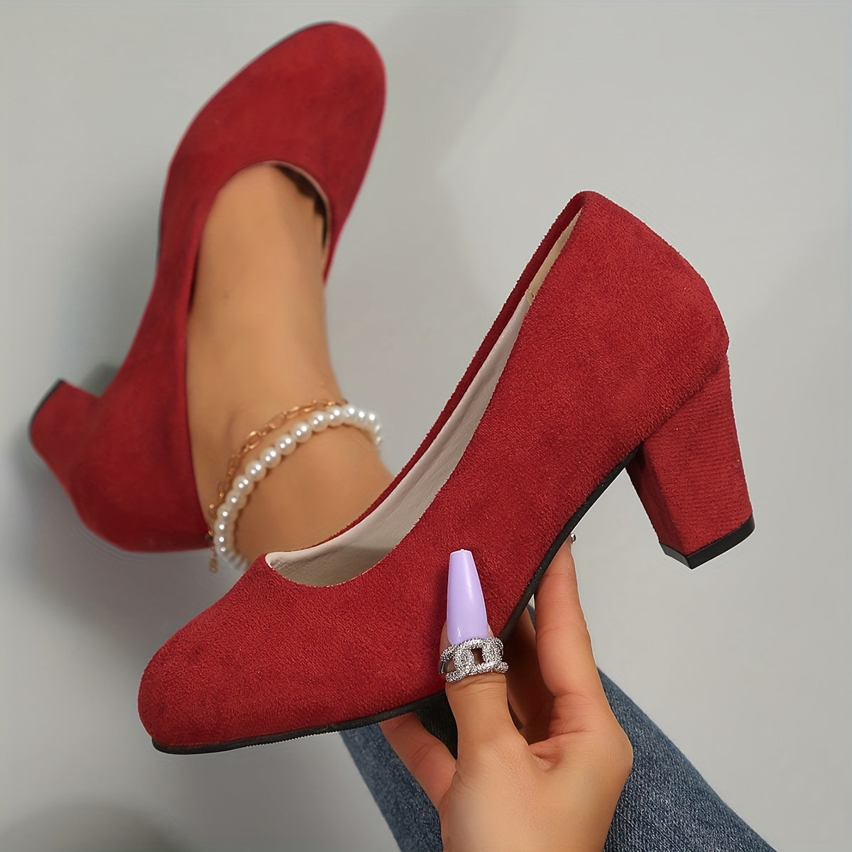Noor | Black Supportive Heels