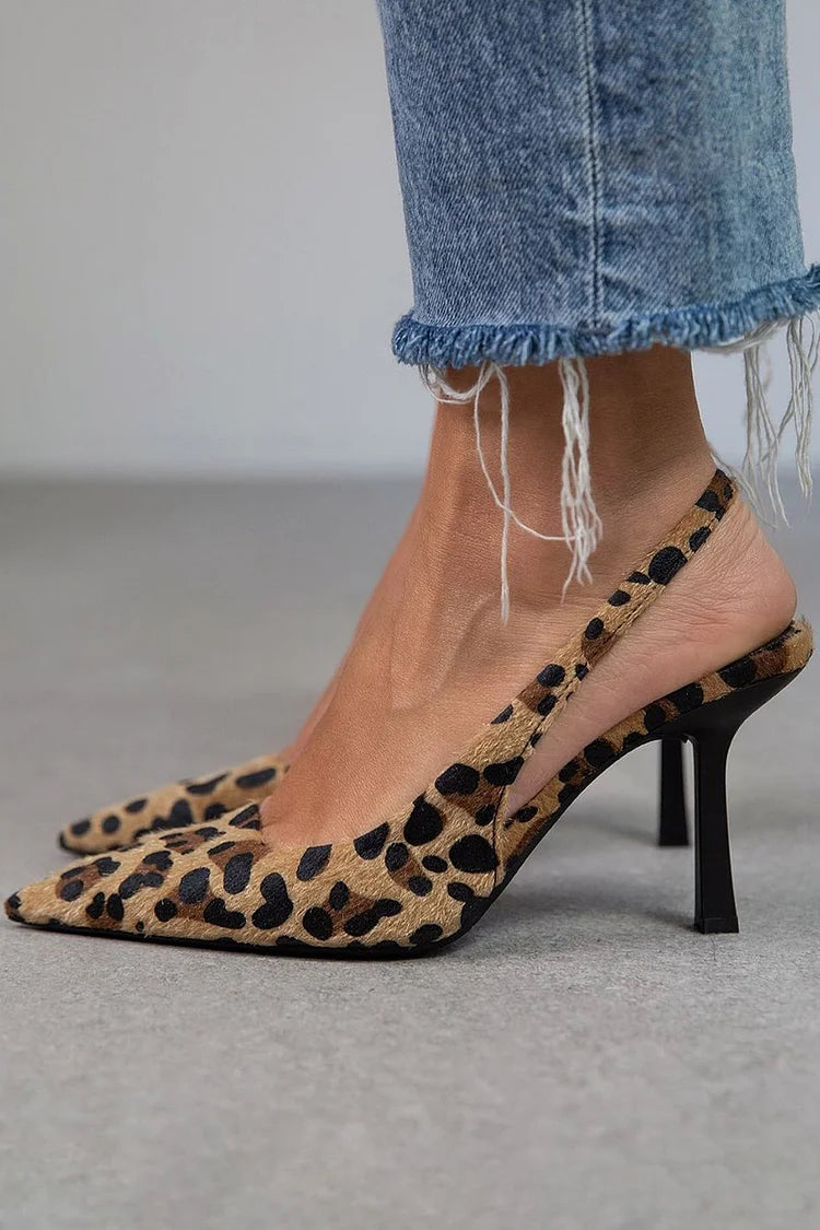 Quenby | Slingback Stiletto Heels