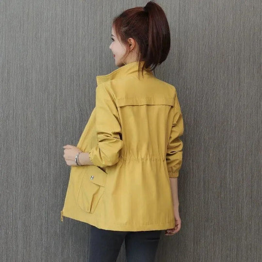 Kay | Women's Trench Coat – Lightweight Waterproof, Plus Size