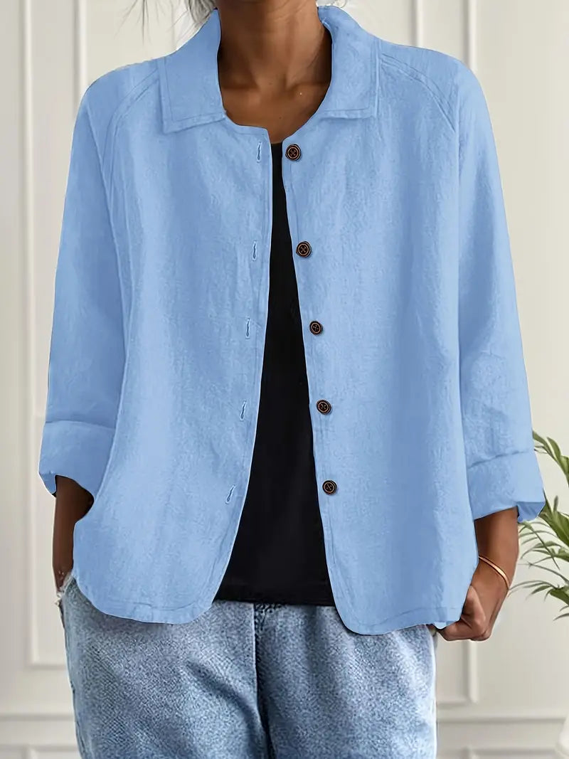 Ada | Women's Field Jacket – Casual Button-Front Lightweight