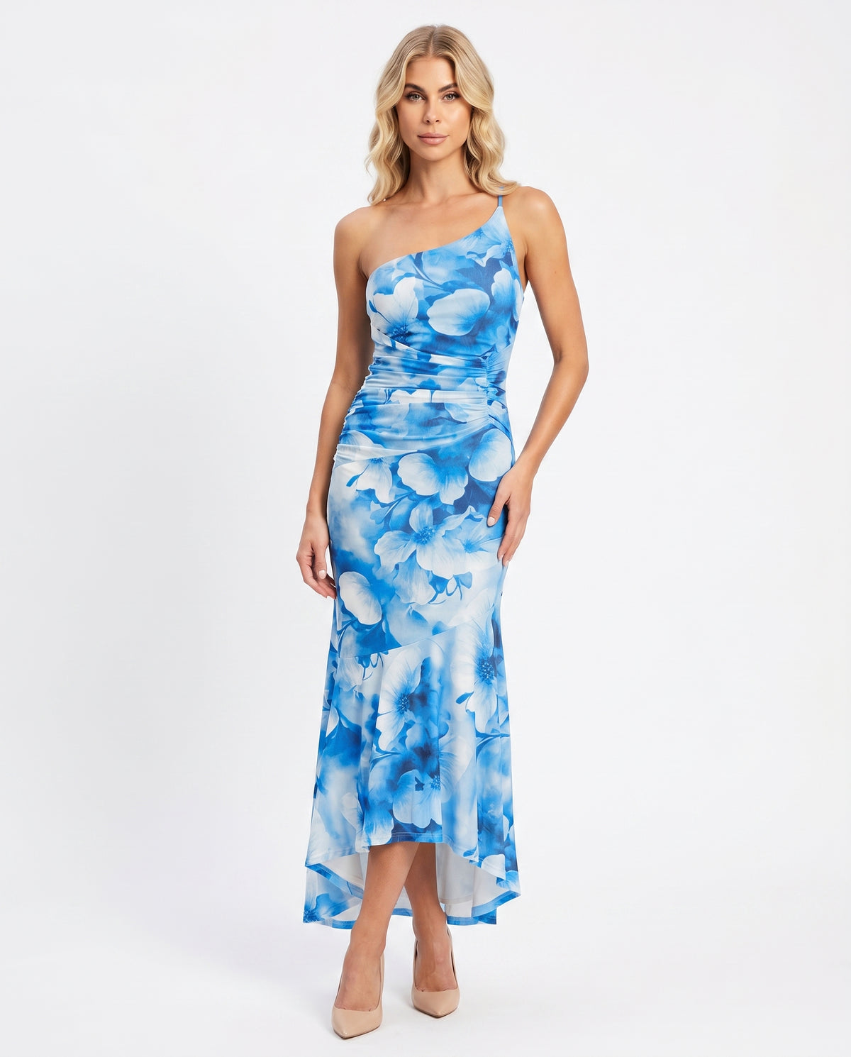 Women's Lightweight Floral Summer Dress | Elegant Flattering Casual Wear