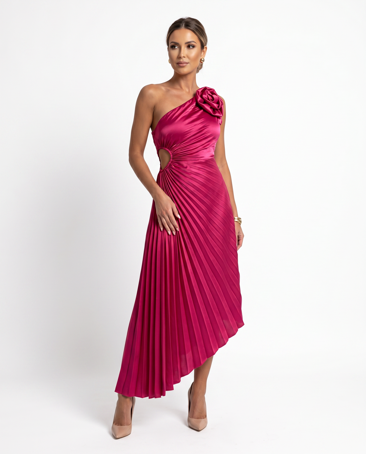 Women's Lightweight Floral Maxi Dress | Elegant Flowing Summer Attire