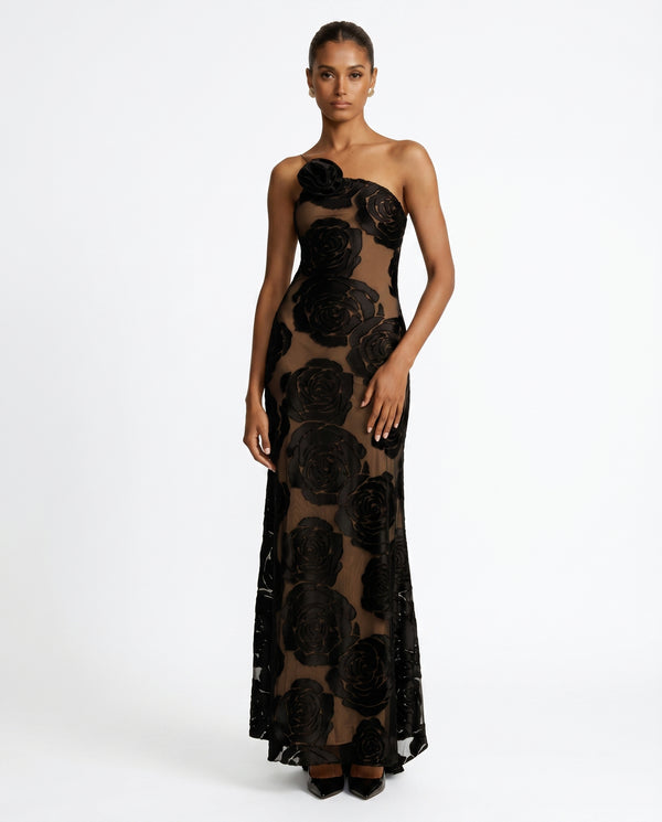 Women's Floral Maxi Dress | Elegant Flowing Summer Dress for Wedding Guests