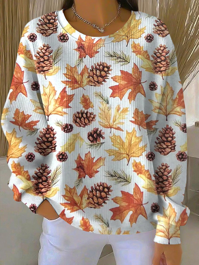 Selwynne | Cozy Maple Leaf Sweatshirt