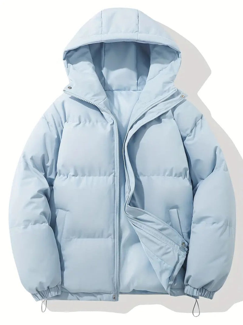 Fern | Women's Puffer Jacket – Hooded Oversized Zip-Up