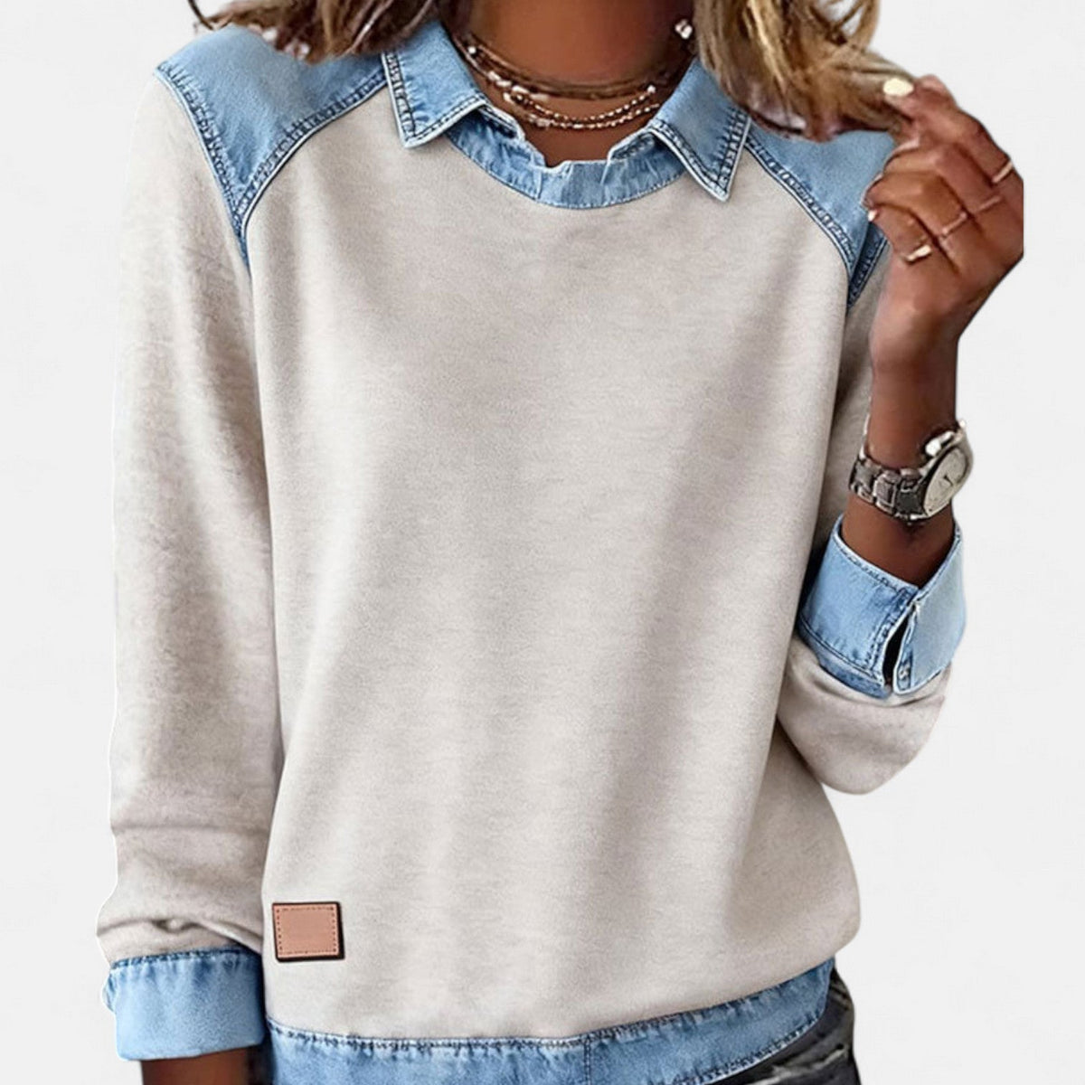 Anastasia | Trendy Long Sleeve Sweater