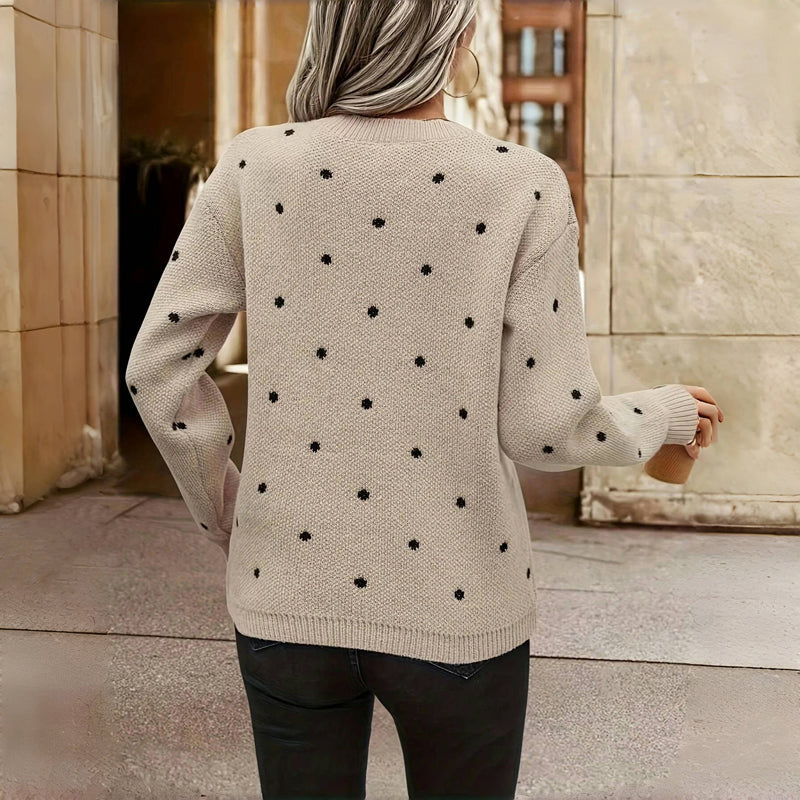 Gwendolyn | Cozy Dot Sweater view 8