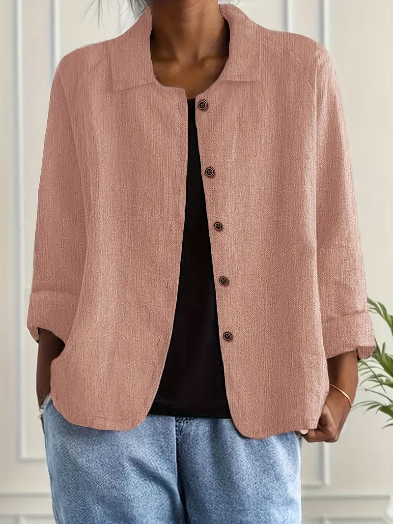 Ada | Women's Field Jacket – Casual Button-Front Lightweight view 2