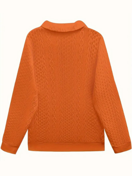 Rosalind | Modern Zip-Up Sweater view 13