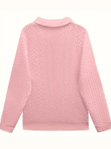 Rosalind | Modern Zip-Up Sweater view 14