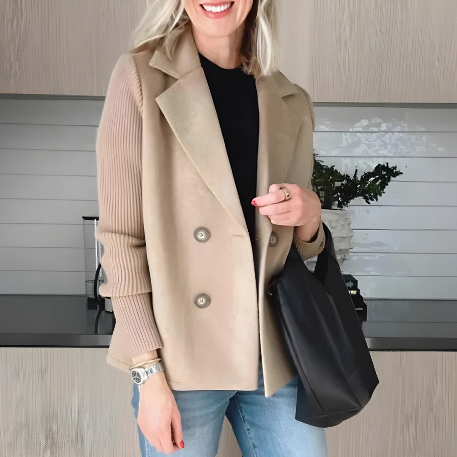 Ariadne | Elegant Tailored Coat view 2