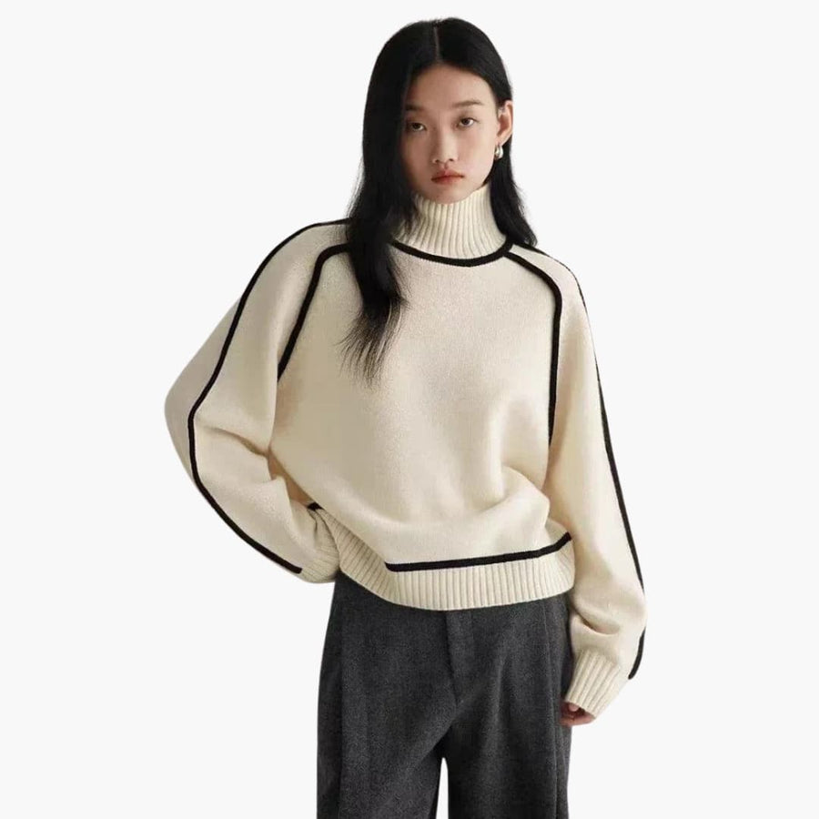 Petra | Turtleneck Jumper with Long Sleeves and Cosy view 5
