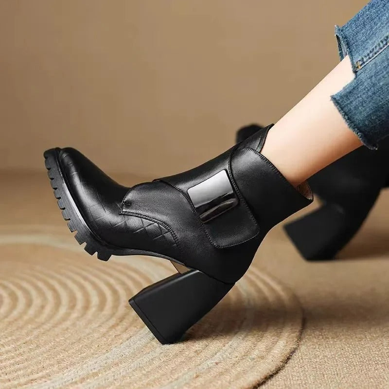 Philippa | Ankle-Length Shaft Upper Strap