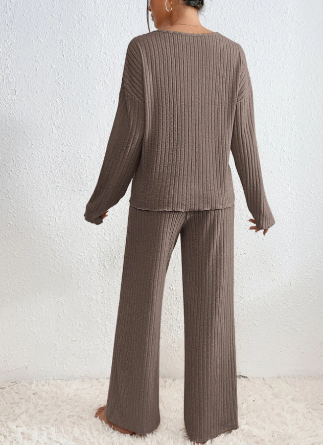 Ivory | Knitted 2-piece set view 5