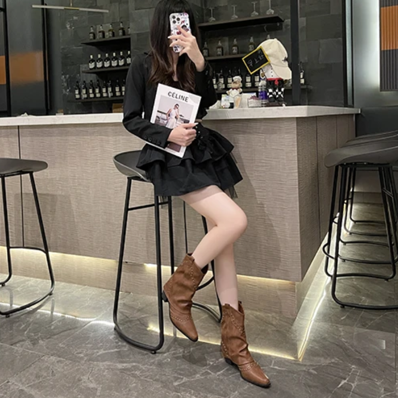 Winnifred | Low Heel Ankle Cut view 18