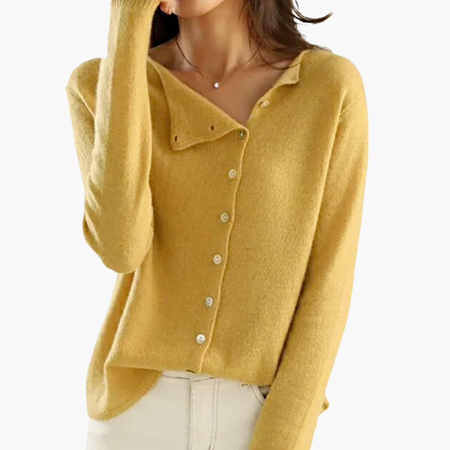 Jessalyn | Long-Sleeve Buttoned Cardigan for Women – Stylish & Comfortable view 3
