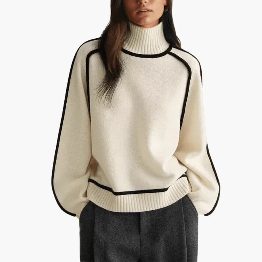 Petra | Turtleneck Jumper with Long Sleeves and Cosy view 7