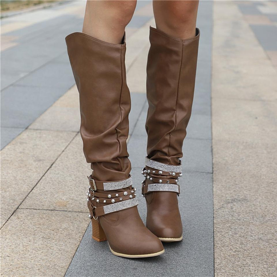 Hollis | Mid-Calf Buckle Closures Boots view 7