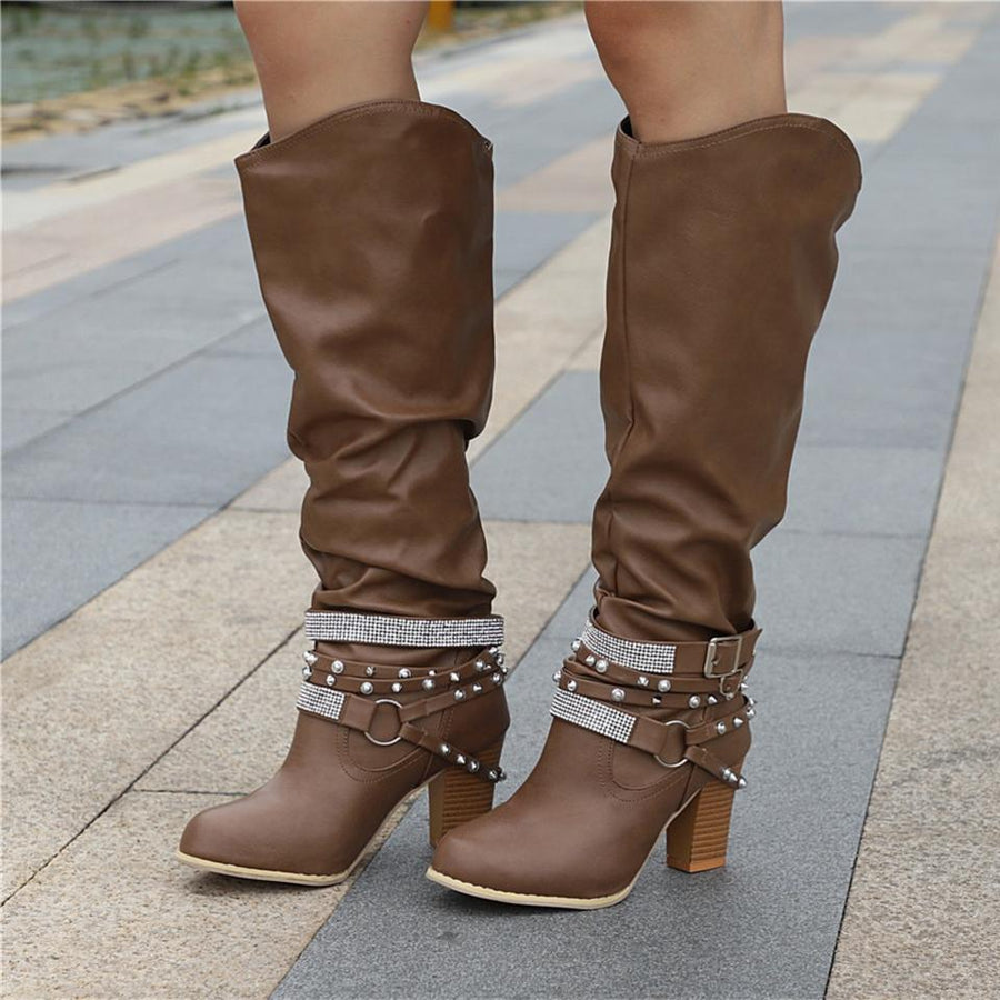 Hollis | Mid-Calf Buckle Closures Boots view 6