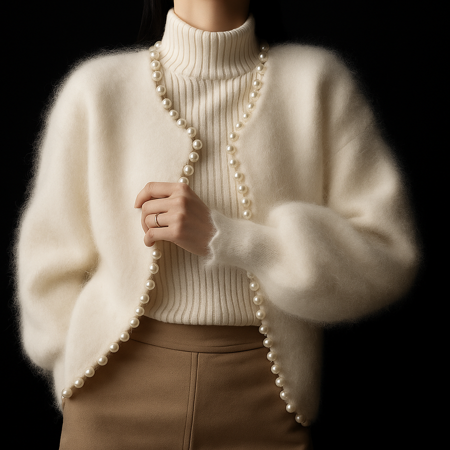 Aurora | Women's Winter Cardigan – Classic Elegant Knit view 4