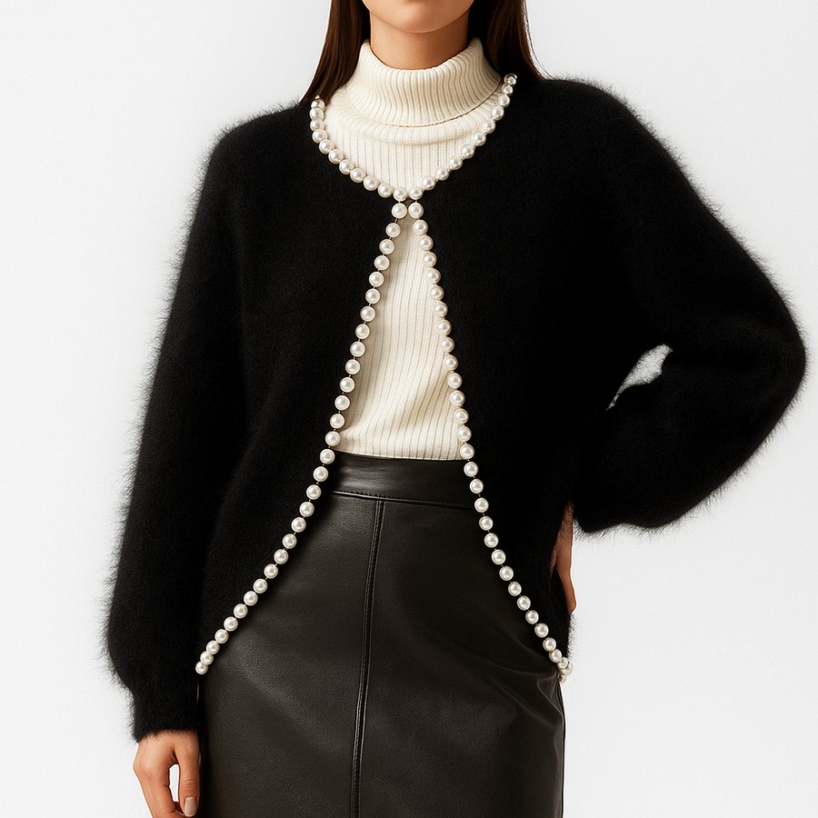 Aurora | Women's Winter Cardigan – Classic Elegant Knit view 3