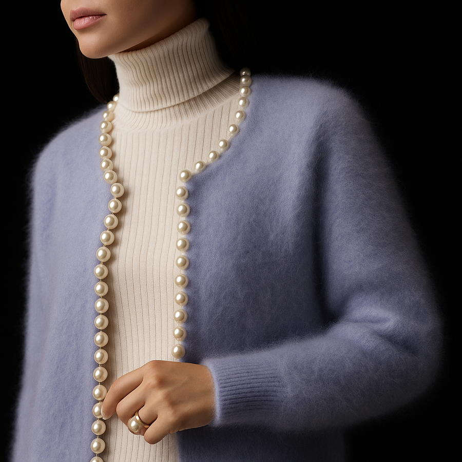 Aurora | Women's Winter Cardigan – Classic Elegant Knit view 6
