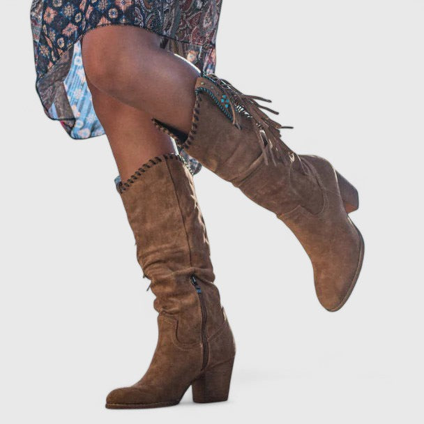 Delta | Mid Calf Fringe view 6