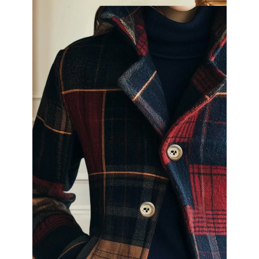 Ysabel | Classic Plaid Jacket view 2