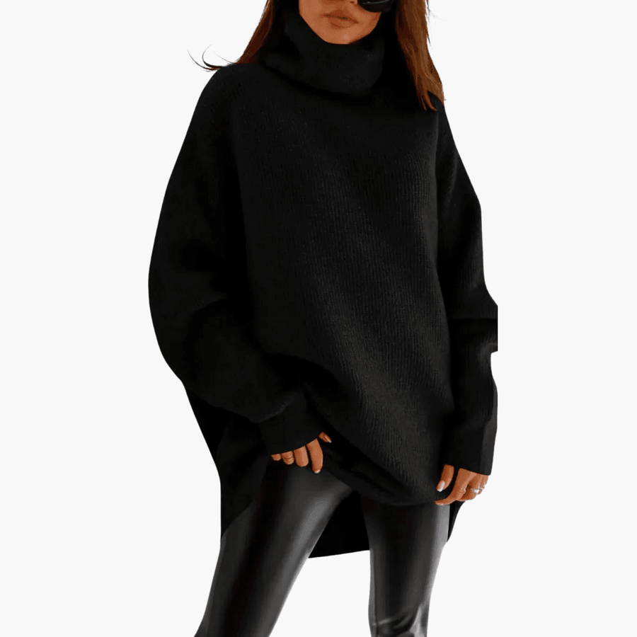Talia | Oversized Jumper with Longline Silhouette and Long Sleeves view 2