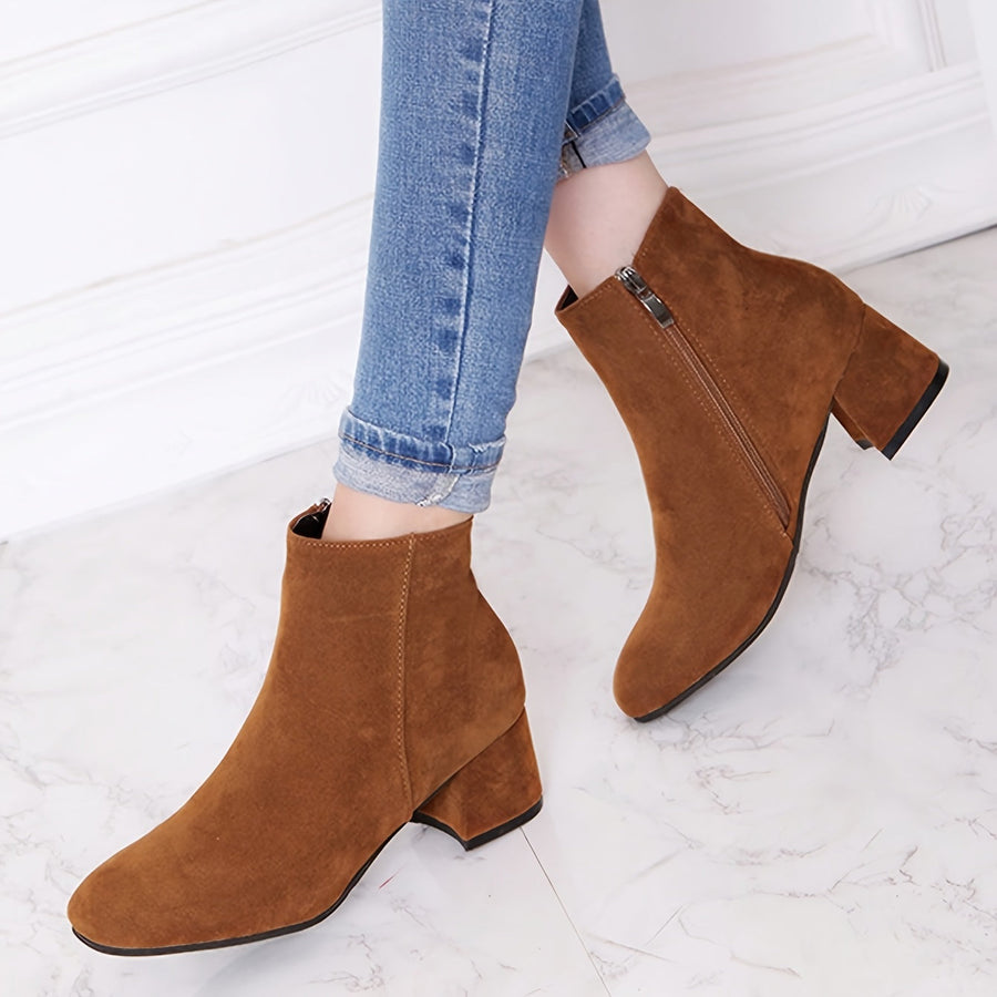 Diana | Chelsea Ankle Boot with Block Heel view 12
