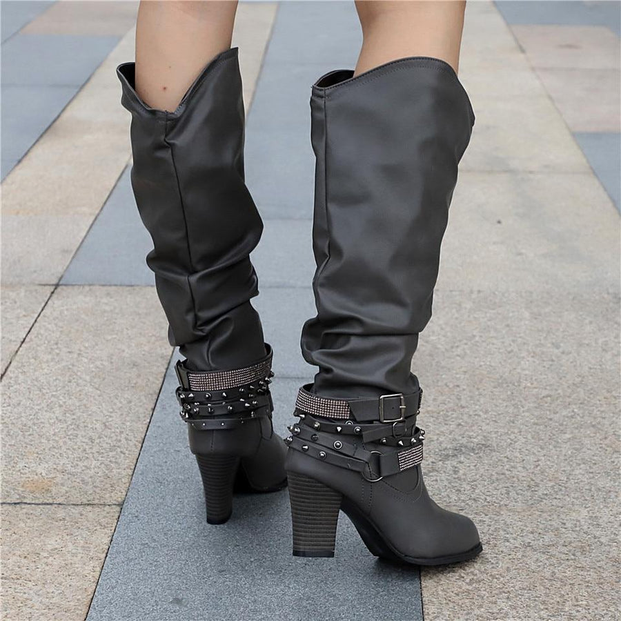 Hollis | Mid-Calf Buckle Closures Boots view 12