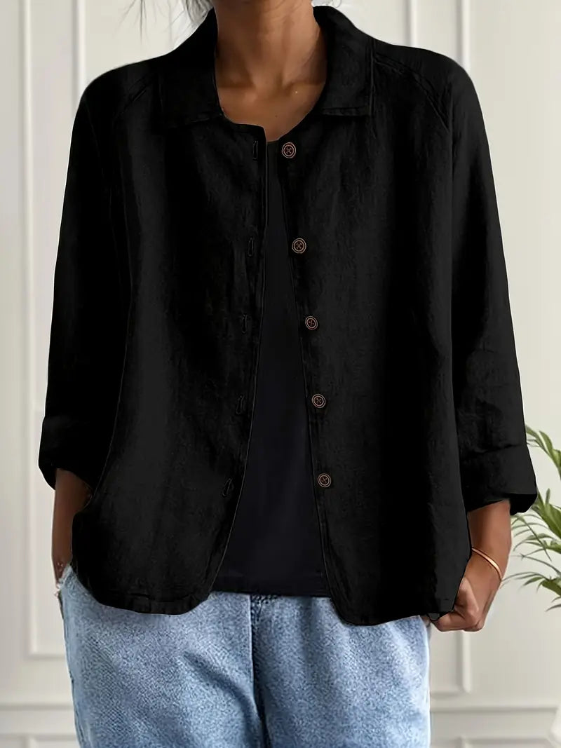 Ada | Women's Field Jacket – Casual Button-Front Lightweight view 6