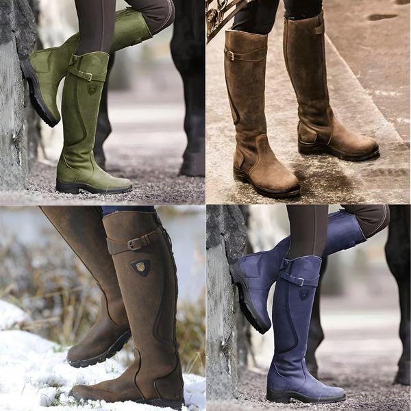 Vivian | Women's Waterproof Boots – Elegant Mid Calf Winter Boots view 2