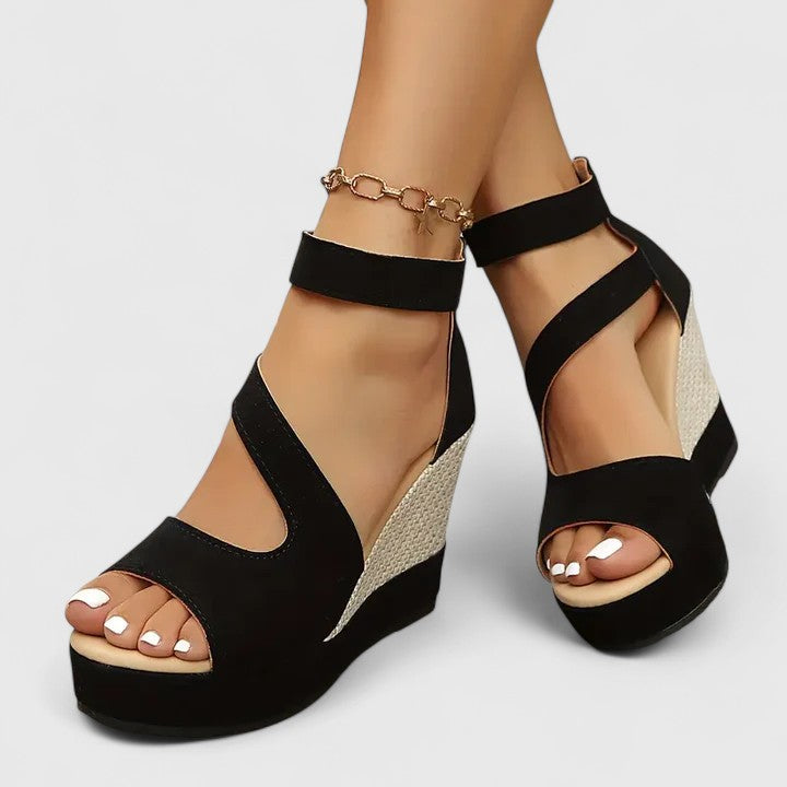 Elizabeth | Orthopedic Wedge Sandals view 6
