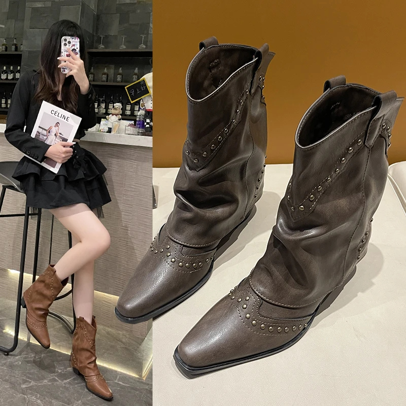 Winnifred | Low Heel Ankle Cut view 3