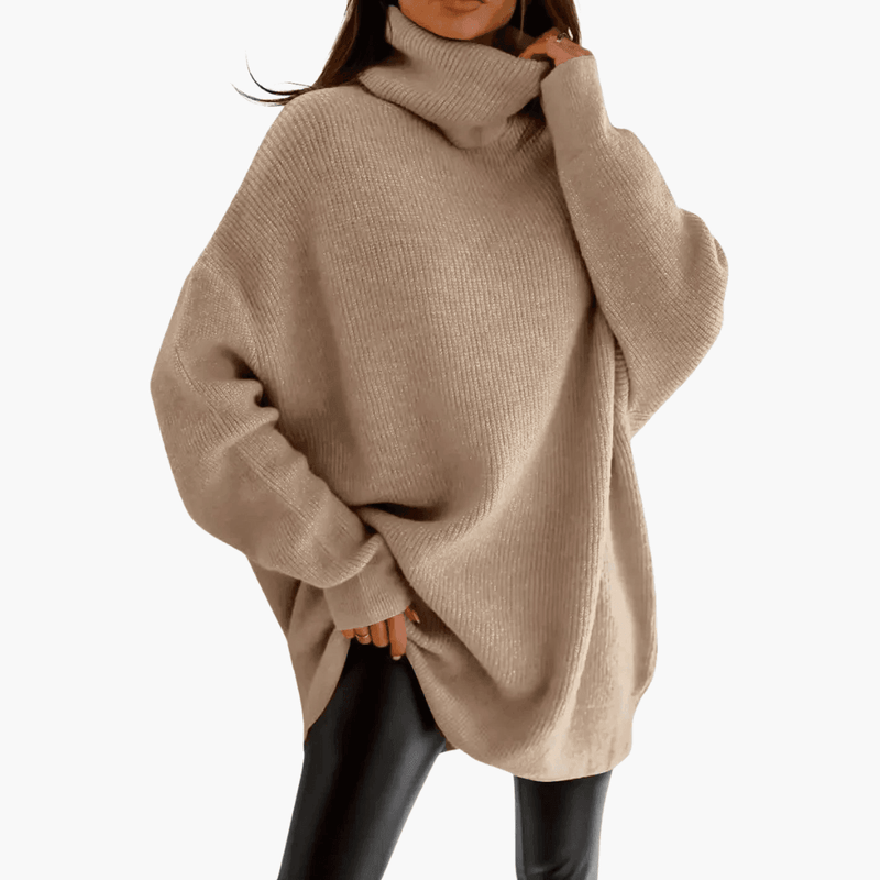 Talia | Oversized Jumper with Longline Silhouette and Long Sleeves